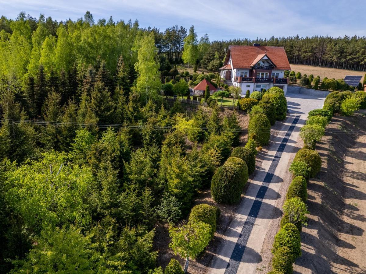 Dom Na Wzgorzu Z Widokiem Na Jezioro Z Balia I Sauna Lipnica  Exterior foto