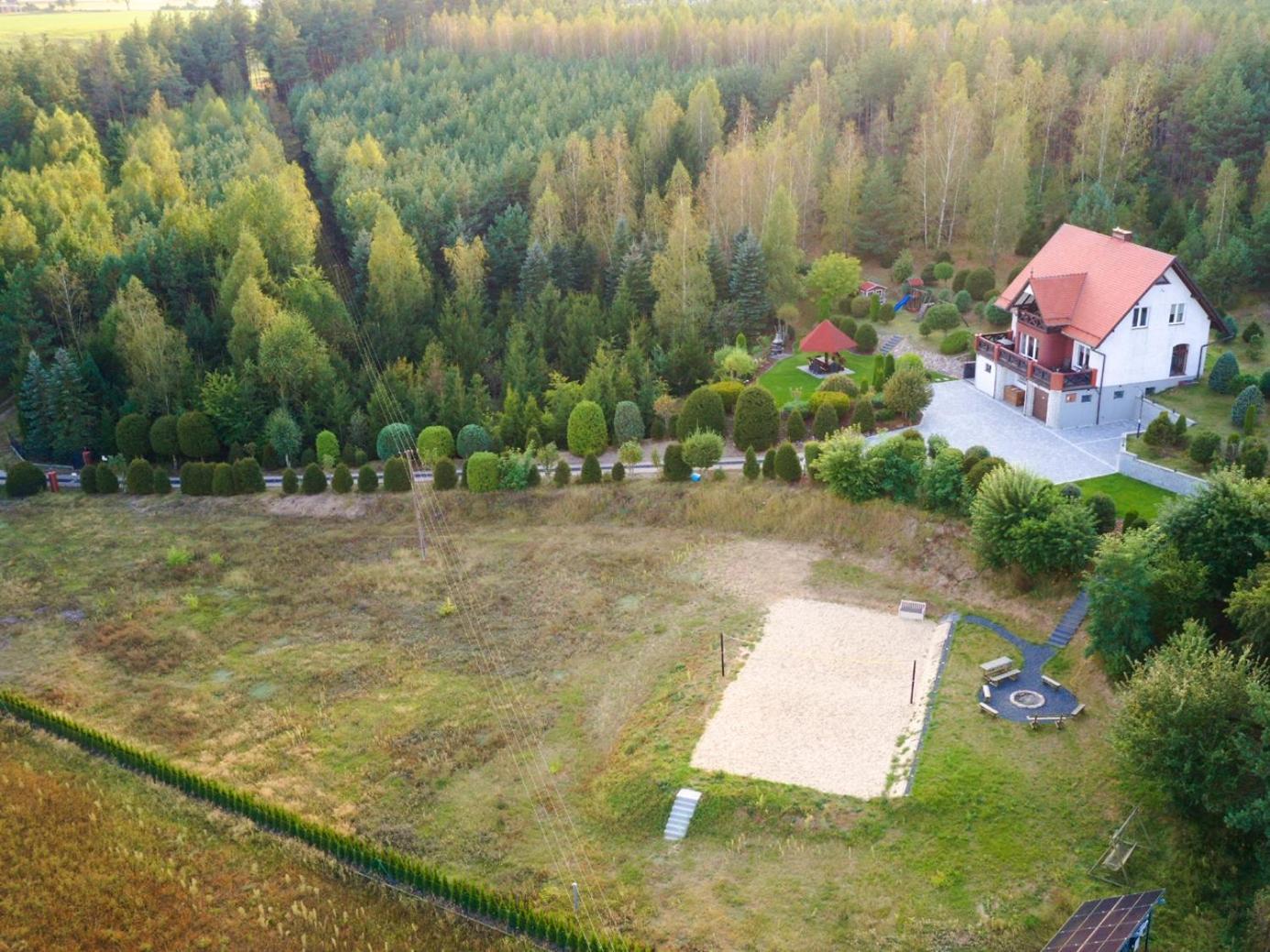Dom Na Wzgorzu Z Widokiem Na Jezioro Z Balia I Sauna Lipnica  Exterior foto