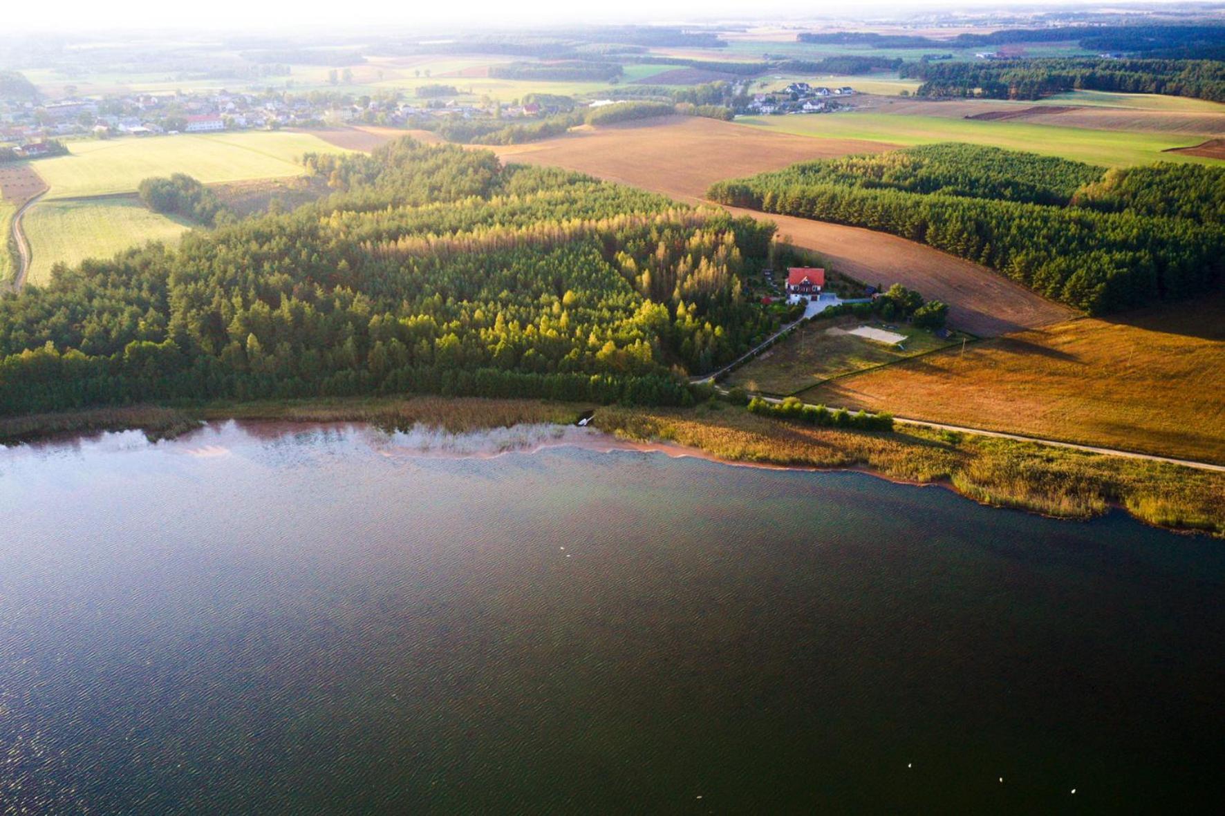 Dom Na Wzgorzu Z Widokiem Na Jezioro Z Balia I Sauna Lipnica  Exterior foto